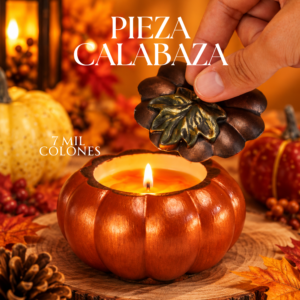 Halloween Vela Calabaza